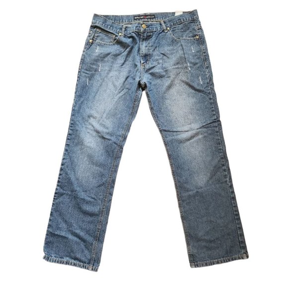 Beverly Hills Polo Club Men's Denim Blue Jean's Straight Size 38x32 - Picture 13 of 13